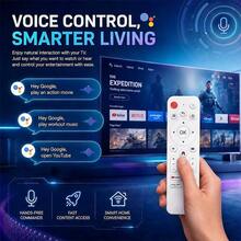 New H96MAX 3518D Android TV Box RK3528 Chip Android 14.0 4K HD Smart Player 2.4G&5G Dual Band WIFI Bluetooth Voice Remote Control Media Player - White - View 7