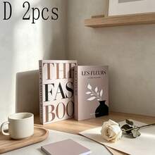 Minimalist Fresh Faux Book Inspirational Healing Decorative Books For Living Room Bedroom Desktop Display, Suitable For Club Villa Clothing Store Homestay Soft Decor, 2/3pcs - Decor Book - View 16