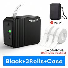 Printer Label Mini Marklife Memiva A1, Printer Stiker Perekat Tanpa Tinta Nirkabel Bluetooth untuk Usaha Kecil, Rumah, Sekolah, Kantor, Kompatibel dengan iOS & Android - MultiWarna - View 9