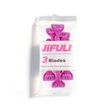 6pcs/Pack Disposable Manual Razors For Men And Women, 3-Blade Shaving Razor, Hotel Travel Disposable Razor, Face Razor, Hair Removal, Shaver For Women - Pink - View 5