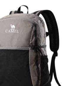 CAMEL CROWN 輕量可折疊背包，運動休閒日用包，旅行登山戶外徒步背包 - 摩卡棕 - 查看 2