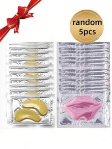100/60/40/20pcs Eye & Lip Mask Set, Moisturizing & Nourishing, Winter Essential, Christmas Gift, Holiday Travel Must-Have - Fruity - View 13