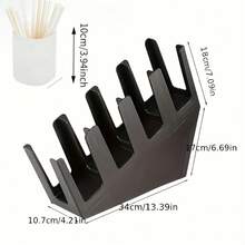 2pcs Commercial Cup Dispenser And Straw Holder, Heavy Duty Desktop Cup Rack, Non-Food Contact Storage, Suitable For Coffee Shop And Office, Space-Saving, Durable, Stylish - Multicolor - View 8