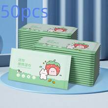 1 Pack 10/20/50pcs Portable Wet Wipes, Cleaning Wipes, Individually Wrapped, Small Pack Wipes, Suitable For Camping, Travel And Item Cleaning (For Cleaning Items, Not For Body Cleaning) - Multicolor - View 8