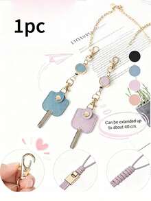 Women's Retractable Keychain, Smart Car Key Fob, Bag Charm; Convenient To Carry, Perfect For Car Keys, An Excellent "Back To School" Gift. - Multicolor - View 7