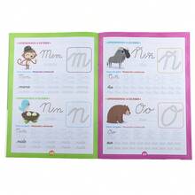 Spanish Alphabet Tracing Workbook For Kids, Cursive Letter Writing Practice Book, Preschool Kindergarten Learning Activity Book, Educational Handwriting Training Workbook For Home Classroom Early Learning Supplies - 1 Book - View 4