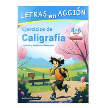 Spanish Alphabet Tracing Workbook For Kids, Cursive Letter Writing Practice Book, Preschool Kindergarten Learning Activity Book, Educational Handwriting Training Workbook For Home Classroom Early Learning Supplies - 1 Book - View 7