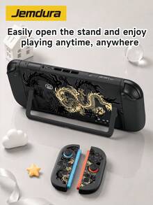 1pc Dragon Totem Print Protective Case For Nintendo Switch 2 (2025), Game Console Accessories, Compatible With Switch 2/Switch OLED/Switch NS, Protect Your Device, Best Gift For Switch Players - Multicolor - View 20
