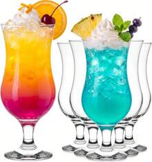 Pack Of 6 Long‑Drink Cocktail Glasses, 470 Ml Capacity Party Tumblers For Milkshake And Mixed Drinks - View 7