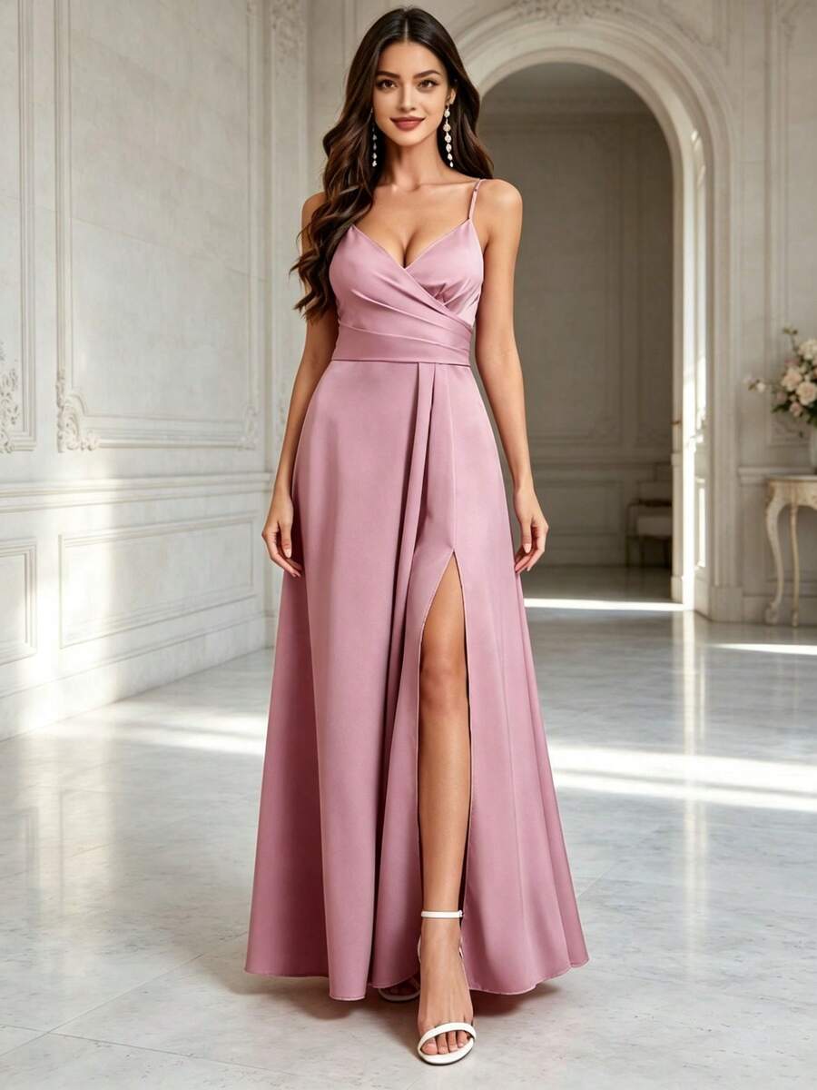 Bridesmaid Dresses - 粉色 - 查看 1