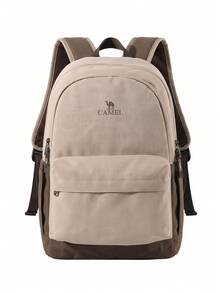 CAMEL CROWN Foldable Large Capacity Travel Bag Backpack, Short Trip Fitness Storage Bag - Khaki - View 7
