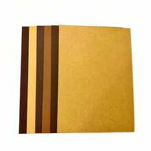 30 Sheets Assorted Brown Cardstock/230g A4 Paper/Suitable For Bohemian Style Scrapbooking, Card Making, Invitations, DIY Arts & Crafts, Scrapbooking Supplies, Rustic Paper Design, Durable Paper Material, Thick Paper Material, Perfect For Thanksgiving - 30 Sheets Brown Gradient Cardstock - View 9