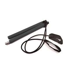 1PC Multifunctional Pilates Bar Kit With Foot Loops, Portable Pilates Stick Exercise Bar With Resistance Bands, Home Gym Workout Equipment For Full‑Body Body Shaping, Arms Legs Hips Core Training - Leg Pilates Bar - View 13