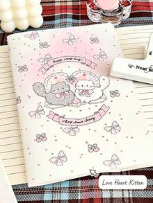 1/4Pcs Notebook, A5 Notebook, Planner, Diary, Notepad, Suitable For Daily Writing, Study Notes, Diary Writing, Stationery, Suitable For Students, Office Workers, Teachers, Planner, School, Office, Classroom, University, Desk, Home, Back To School, Suitable For Birthday Gift, Teacher's Day Gift, Christmas Gift, New Year Multi-Festival Gift - Multicolor - View 7