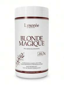 Kit Descolorante Capilar Profissional Lysorée Pó Branco 500g Água Oxigenada Cremosa OX 20 Volumes 1L Coloração Salão - Kit Descolorante + Ox - Visão 3