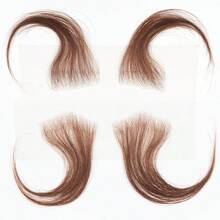 100% Human Hair Baby Hair Edge Invisible Transparent Lace Front Hairpieces For Women Lightweight&Breathable Baby Hair Lace Topper Hand Knotted Lace Natural Hairline Coverage - Multicolor - View 6