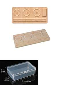 Jewelry Making Beading Board, DIY Necklace And Bracelet Design Tray With Ruler, Portable Jewelry Bead Storage Box, Jewelry Making Tools - Multicolor - View 11