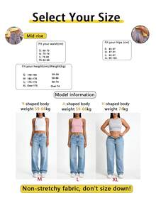 Multi-Color Vertical Striped Straight Leg Jeans, Street Casual Women's Versatile Fashion - Multicolor - View 8