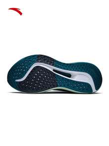 Anta Champion 5th Generation Men's Running Shoes, Shock-Absorbing, Breathable, Supportive, Non-Slip Athletic Shoes - Gray/Green - View 7