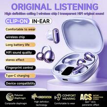 2026 New Design True Wireless In-Ear And Clip-On TWS Couples Fasion Daul Bluetooth 6.0 Headset Mini Couples Earbuds Gaming TWS HIFI Bass Stereo HD Calling Earphones For Android For Iphone Cellphone Sports Earpieces For Halloween's Day Gift - View 12