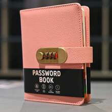 Premium Locked Password Notebook With Alphabetical Index Tabs, Hardcover Secure Log Book, Personal Diary For Recording Website Usernames & Confidential Notes, 14.99cm*9.91cm Portable Password Storage Book - B6 - View 17