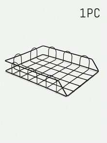 Metal A4 Paper Tray Organizer, 1/2/4pcs Stackable Rose Gold File Holder, Suitable For Desktop - Horizontal File Organizer, Mail Sorter, Letter Tray, Suitable For Office, School And Home Use - Multicolor - View 10