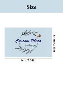 10/100/200/500pcs Customized Business Cards, Double-Sided Printing, Customized Greeting Cards, Thank You Cards, Optional Laminated Cards, Upload Design, Customized Nail & Hair Salon Cards, Incentive Cards, Membership Cards, Small Business - Multicolor - View 2