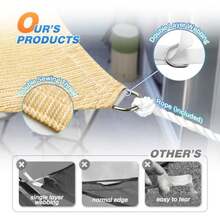 Shade Sails - Beige - View 4