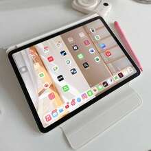 磁吸保護殼，適用於 iPad Pro 13 2025 M5、iPad Air 11 2026 (M4)、iPad A16 11代/10代、iPad Mini 7、iPad Mini 6 2024 2022 M2、iPad Pro 12.9 4代/5代/6代 - 米色 - 查看 4