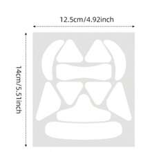 Transparent Facial Patch Set, Chin, Cheek, Mouth Corner Anti-Wrinkle Care Patches, Reusable Overnight Facial Skincare Patches, Unisex Daily Beauty - Multicolor - View 7