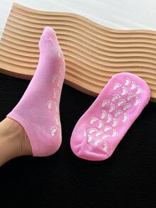 1 Pair Multi-Color Gel Moisturizing Hand Gloves, Home Hand Care Anti-Cracking, SPA Nail Care Accessory Tool - Multicolor - View 2