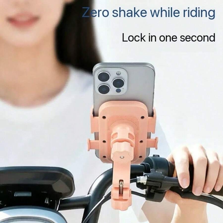 Soporte universal para teléfono para bicicleta, motocicleta y patinete eléctrico, soporte de navegación para repartidores en bicicleta, bicicleta eléctrica, motocicleta y bicicleta de montaña