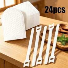 60pcs Faucet Filter Bags (Includes 50 Filter Cartridges And 10 Fixing Straps) Kitchen Drain Filter Mesh High Efficiency Pre-Filtration Intercepts Rust, Sediment And Impurities Practical Water Purification Accessory - Style a - View 5
