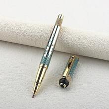 Luxury Metal Ballpoint Pen Set Retro Carved Pattern Rollerball Pen With Fabric Pen Bag Business Birthday Gift Pen For Collection - 1350 - View 7