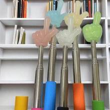1pc/3pcs/6pcs Telescopic Glow Baton - Multi-Functional Extendable Light-Up Pointer, Teacher's Classroom Reading Stick, Student Learning Guide Pointer, Random Color Style, Classroom Reading Stretch Baton, Suitable For Teaching And Conducting, Home Or Classroom Use, Ideal For Teachers, Classrooms And Offices, Gift For Family, Friends, Colleagues, Stationery, School Supplies - Multi-color - View 7