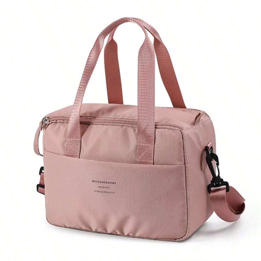 5L Cute Portable Nylon Lunch Shoulder Bag, Reusable Multi-Functional Insulated Leak-Proof Lunch Bag, Women's Exclusive - Multicolor - View 1