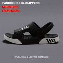 Men Sport Sandals - Black1 - View 7