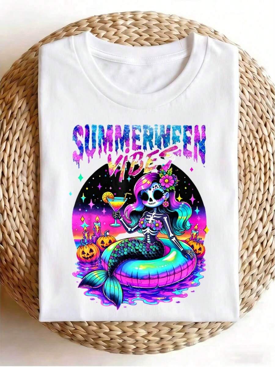 Women T-Shirts - 白色 - 查看 1