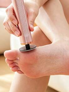 Cordless Electric Foot File, USB Rechargeable, 3 Aadjustable Speed Settings, Portable Foot Smoothing Device For Home And Nail Salon Callus Removal, Suitable For Dead Skin, Dry/Cracked Hard Skin And Calluses And Nail Polish Removal And Buffing, - View 2