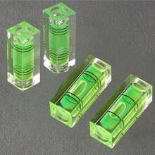 Square Level, Woodworking Level, Micro Bubble Level, Clear Measuring Tool, DIY Home Use, Mini Acrylic Level Ruler - Square - View 9