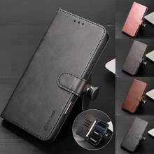 1pc Vintage PU Leather Flip Phone Case Compatible With Apple 18ProMax/18Pro/18/17e/17ProMax/16ProMax/16Pro/16Plus/15ProMax/15plus/13ProMax/13pro/ A5/ G06, Embossed Brand Logo Eaacaa Full Coverage Multi-Angle Protection Phone Cover With Multi-Card Slots And Wallet Function For Coins, Anti-Drop Anti-Theft Phone Case With Kickstand, Suitable For Men And Women For Daily Commute/Shopping - Black - View 2