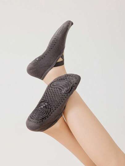 1/3/7 Pairs Women's Ballet Pilates Yoga Socks, Silicone Non-Slip Yoga Socks, Professional Workout Feel, Suitable For Running, Fitness, Pilates, Ballet And Gymnastics - Multiple Colors (Black, Pink, Grey, Purple, Khaki), With Arch Support And Ankle Padding - Ideal Gift For Dance And Fitness Enthusiasts