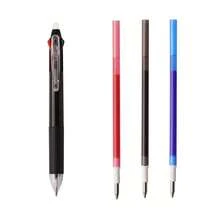 3-Color Erasable Gel Pens, Easy-To-Erase Water-Based Pens, 0.5mm, Multi-Function Retractable Pens, Suitable For Students, Available In Red, Black And Blue - A - View 13