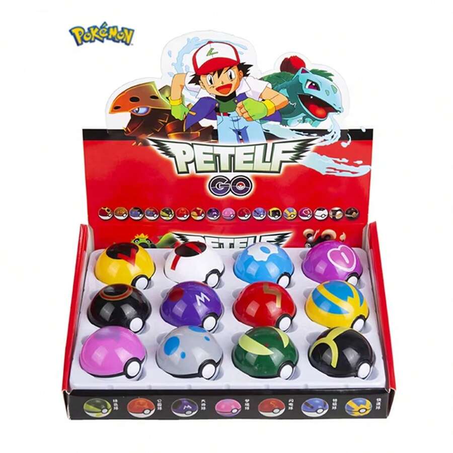 1PC Anime Character Ball Toy Collection Set, Multi-Color Mini Spherical Ball Display Box Kit, Collectible Desktop Decor Ball, Theme Party Decoration Display Toy, Role Play Prop, Home Shelf Display, Desktop Layout, Collection Display Cabinet, Holiday Gift, Party Gift, Desktop Decoration, Indoor Celebration Event And Anime Theme Party Occasion Photography Prop - Multicolor - View 1