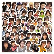 100張趣味K-POP CORTI-S貼紙，CORTI-S禮品周邊，CORTI-S海報裝飾塗鴉文具貼紙，乙烯基防水，適用於筆記本電腦、手機、手機殼、禮物、電腦、手帳本、滑板、水壺、剪貼簿、吉他 - D - 查看 10
