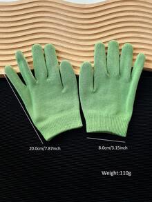 1 Pair Multi-Color Gel Moisturizing Hand Gloves, Home Hand Care Anti-Cracking, SPA Nail Care Accessory Tool - Multicolor - View 8