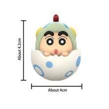 MINISO Crayon Shin-Chan Roly-Poly Blind Box, 1 Random Figure, 16 Styles, For Fans & Collectors, Birthday & Christmas Gift - Roly-poly Figure - View 9