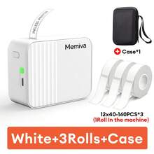 Printer Label Mini Marklife Memiva A1, Printer Stiker Perekat Tanpa Tinta Nirkabel Bluetooth untuk Usaha Kecil, Rumah, Sekolah, Kantor, Kompatibel dengan iOS & Android - MultiWarna - View 8