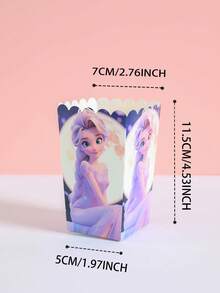 6pcs/12pcs/24pcs Anime Cartoon Theme Party Candy Boxes, Theme Party Gift Boxes, Candy And Cookie Boxes, Party Gift Bags, Party Gift Boxes, Suitable For Birthday Party, Candy And Popcorn Box Decoration, Applicable For Back To School Party, Holiday Essential Party Supplies - Multicolor - View 5