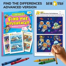 Toddler Find The Difference Activity Book, Preschool Learning Observation Training Busy Book, Workbook, Educational Book, Coloring Book, Birthday Gift - Multicolor - View 4
